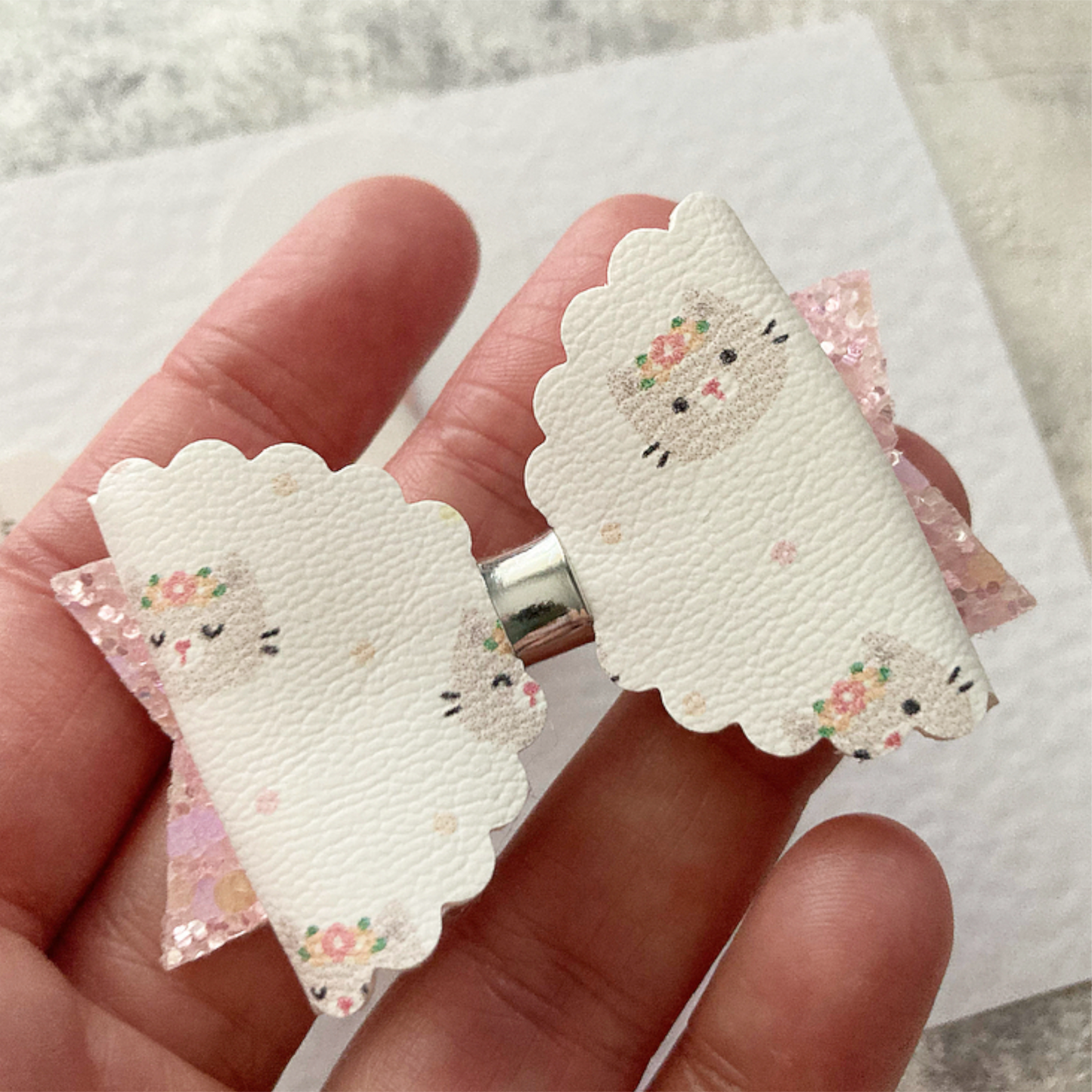 Little Kitty Mini Pigtail Bows