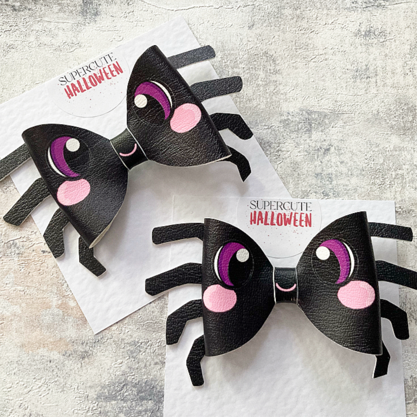 Sienna Spider Halloween Hair Bow